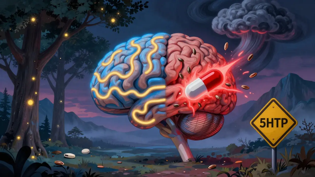 5-HTP and SSRIs: Why Combining Them Can Cause Serotonin Syndrome