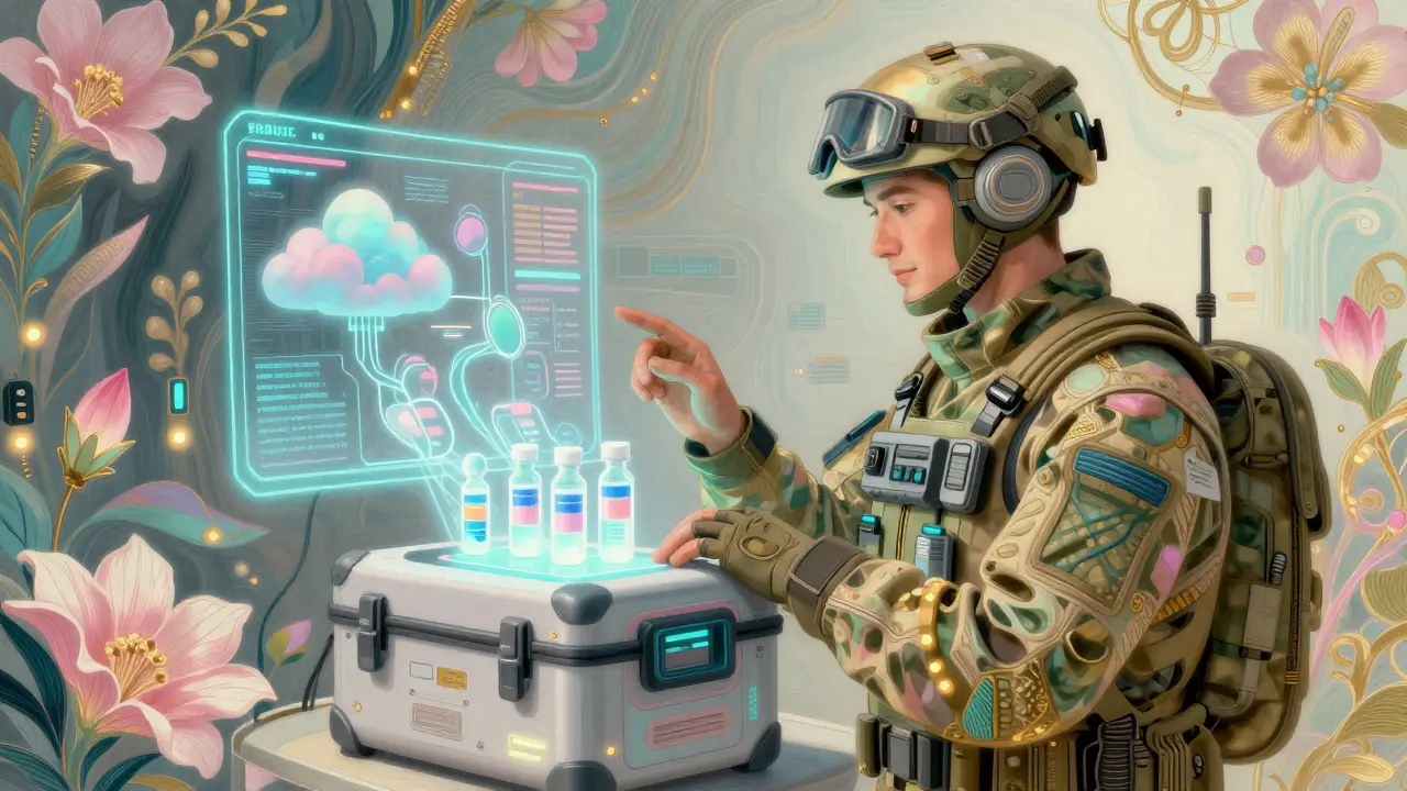 Futuristic sensor tracking medicine stability